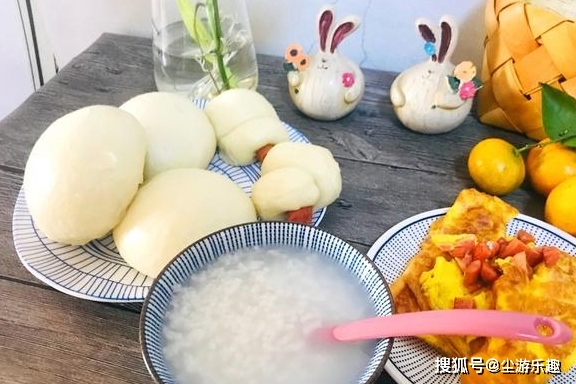 发面饼|在家自己给孩子做早餐，有荤有素，成本低，营养高