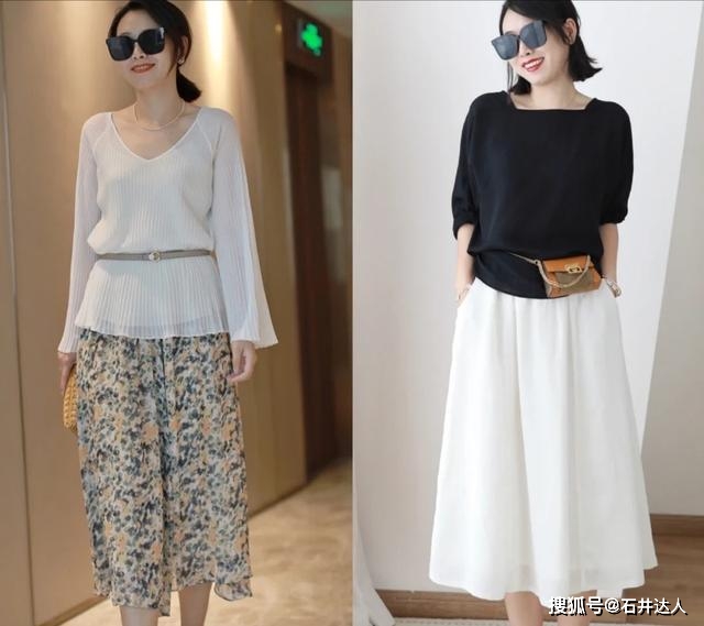毛衣 秋天“半身裙”别着急收起来！这么搭配好优雅，温柔有女人味