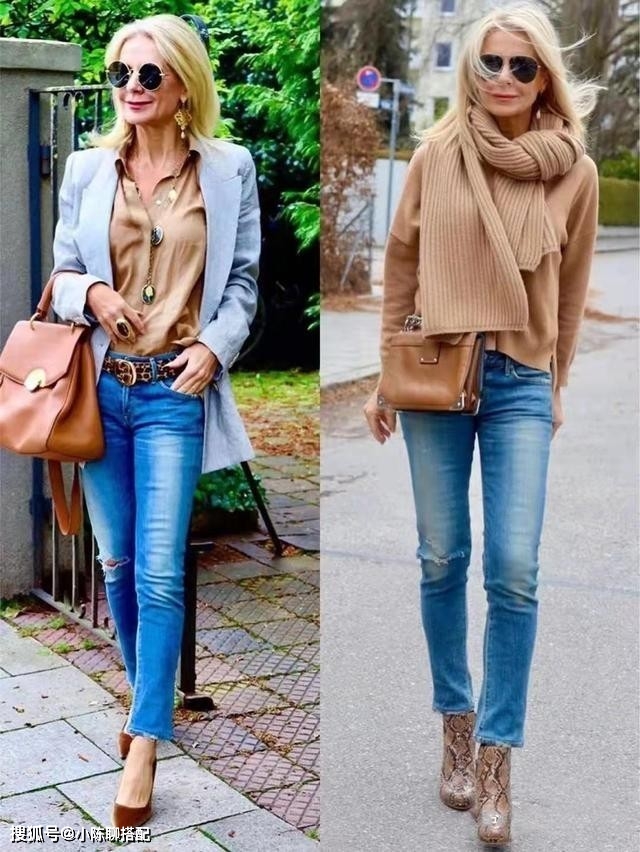 配饰 成熟女人的时髦很难吗？这些奶奶各有妙招，照着穿洋气得体还优雅