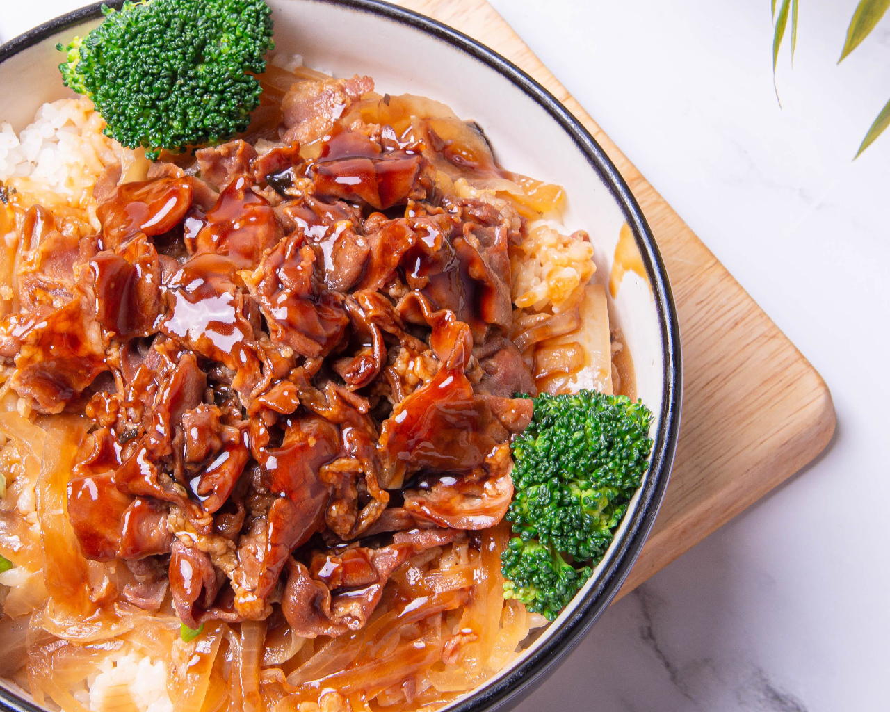 这碗照烧肥牛饭绝了!