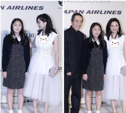 一身 陈婷与张艺谋共出席活动，穿扮成熟优雅显气质，不愧是大导演太太