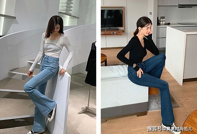小脚 普通牛仔裤想要穿出时尚高贵气质，4个方面不可忽视，易学又好搭