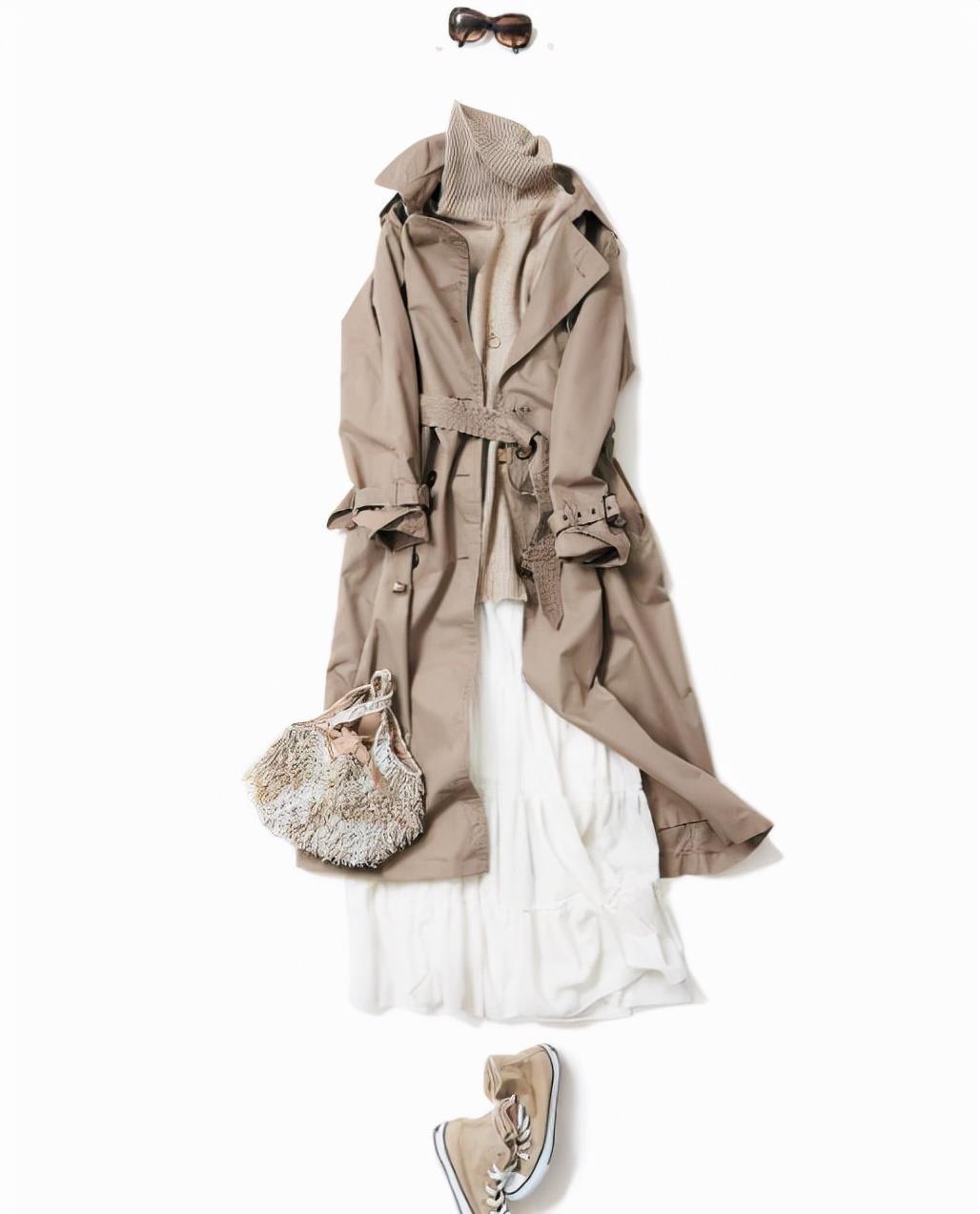 洛薇 穿风衣好看，凭什么？50套“穿搭”演练，从配色到风格，错过遗憾