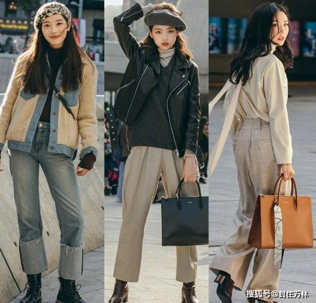 盛装 真实自然的韩国女孩,不用盛装打扮,穿臃肿的大衣依然美成焦点