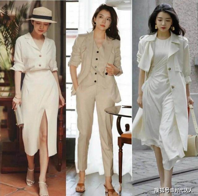 配饰 30、40岁女人就该多穿“同色系”,简约时髦又气质,三木也在穿