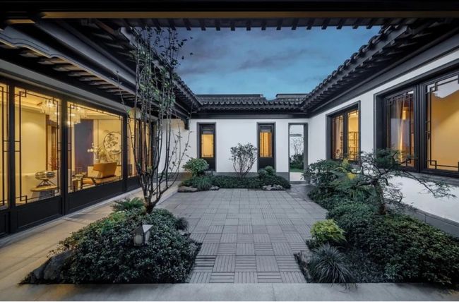 理想四维地产理想臻品临平豪宅中式合院极致景观高层