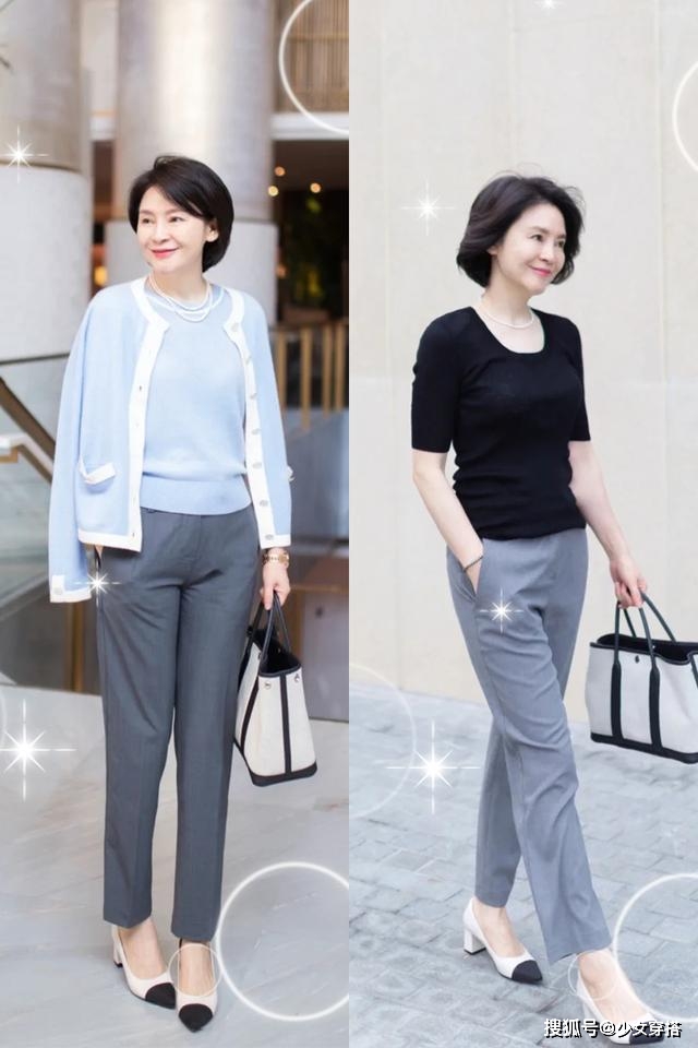 马甲 中年必备的3件衣,囊括50、60岁女人90%穿搭套路,适合气质型女人