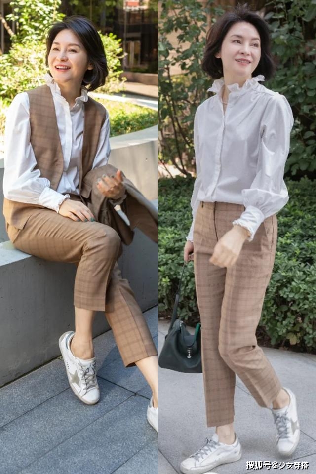 马甲 中年必备的3件衣,囊括50、60岁女人90%穿搭套路,适合气质型女人