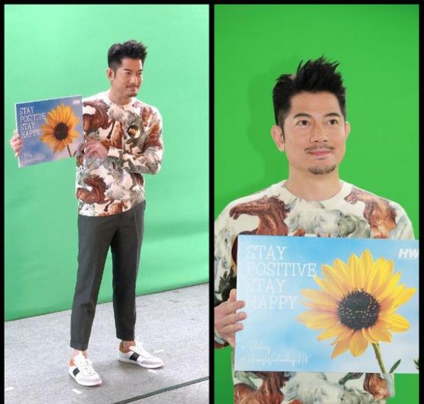 郭富城 郭富城穿针织衫亮相，尽显中年男性硬朗气质，脸上皱挺明显了