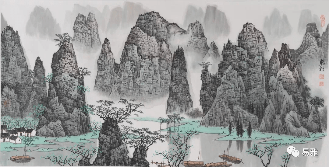 艺术|骆裕丨绿水青山一一中国当代山水画名家学术精品展