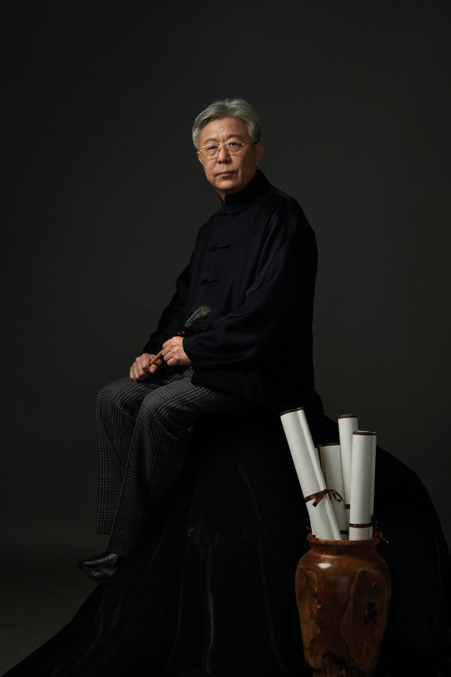 濯砚书心孟繁禧书法小品展在文津阁古美术馆开幕