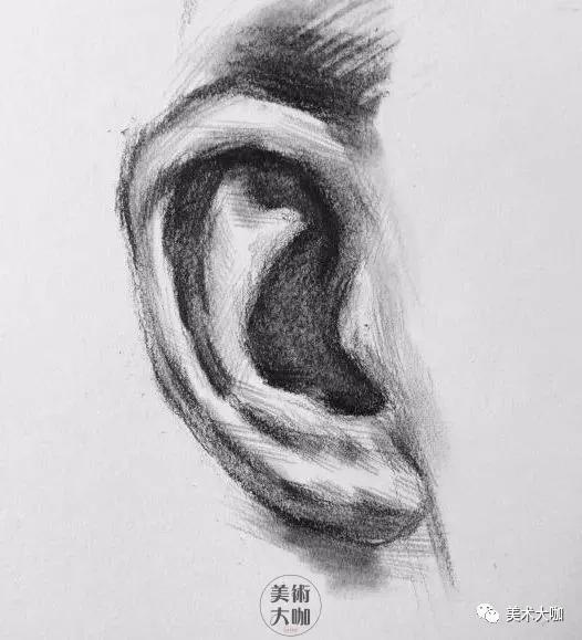 头像素描课堂|素描五官画法大全,看这一篇统统搞定!