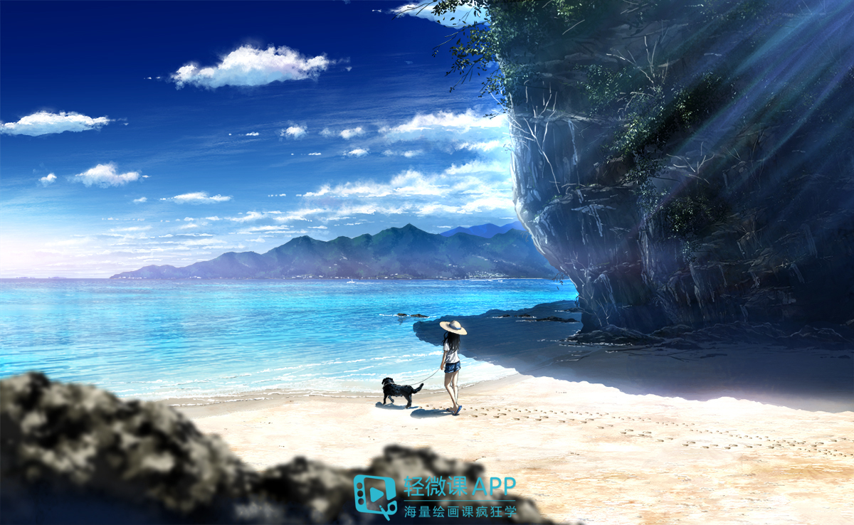 cg 插画构图怎么画？插画构图的几种方法！