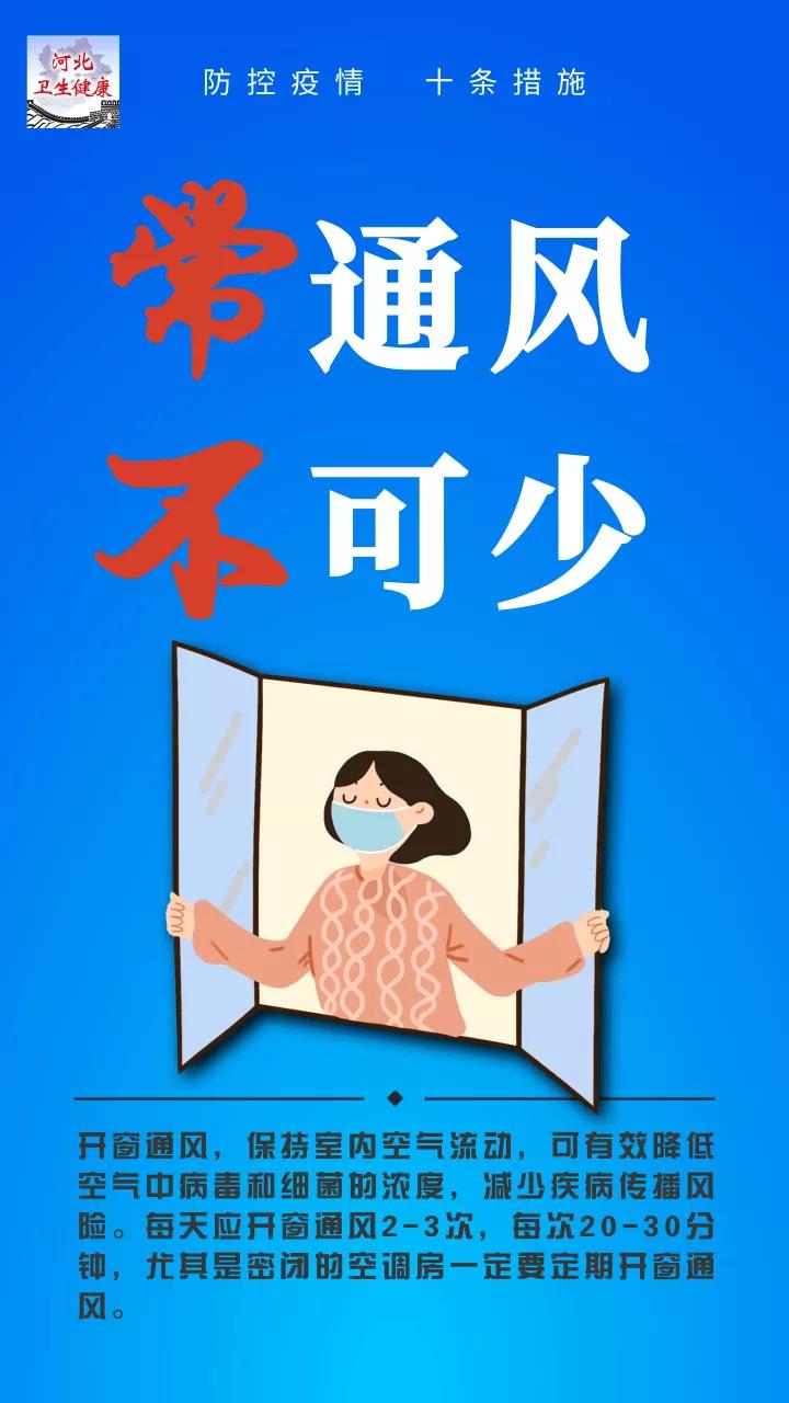 河北|防控新冠肺炎疫情 十条措施请记牢！