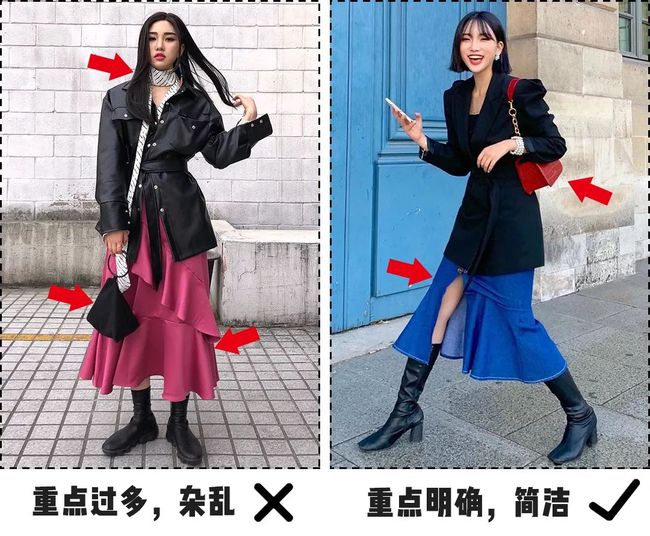 颜色 卫衣+短靴，半裙+帆布鞋....秋冬最in穿搭，美炸了！