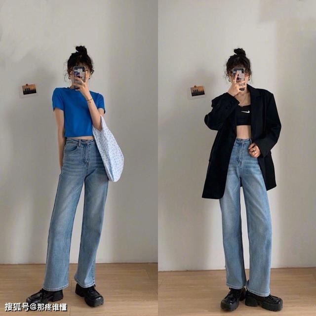 配饰 内衣外穿不算啥，今年大火的“短上衣+阔腿裤”，才更有女人味