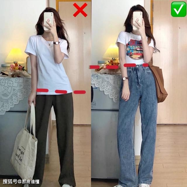 配饰 内衣外穿不算啥，今年大火的“短上衣+阔腿裤”，才更有女人味