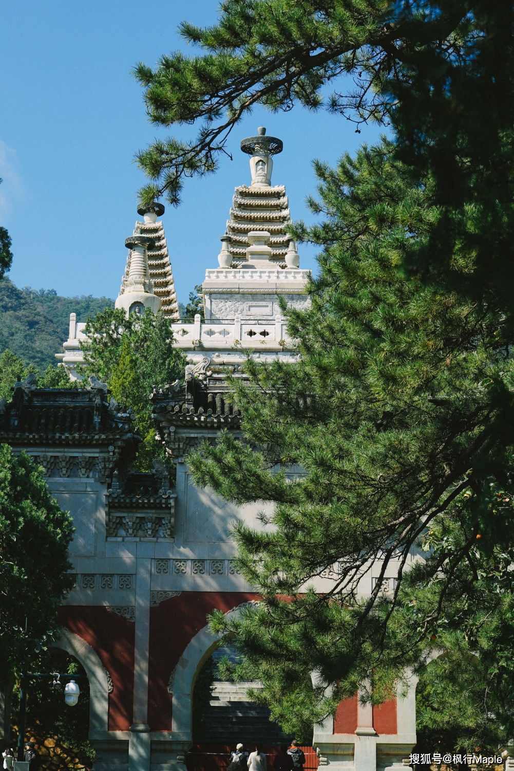 香山碧云寺,人少清净,大有看头:金刚宝座塔,罗汉堂,乾隆行宫