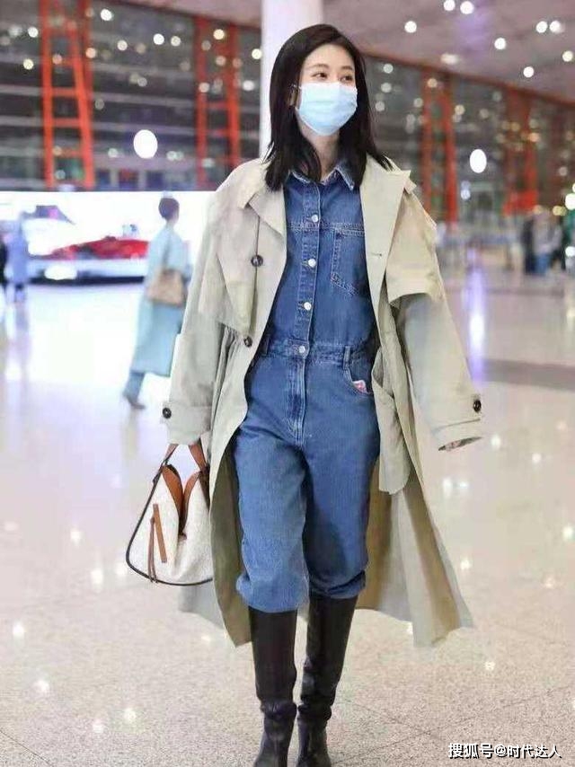 身材 王子文是有多瘦?连靴子也“塞不满”,还好穿搭够抢眼