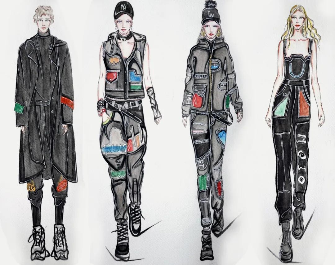 设计 永州服装学校2021“京华杯”时装之星设计大赛【铜奖作品】