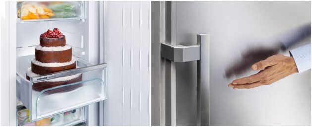 冰箱中的天花板，Liebherr 利勃海尔 冰箱SBSes 8474