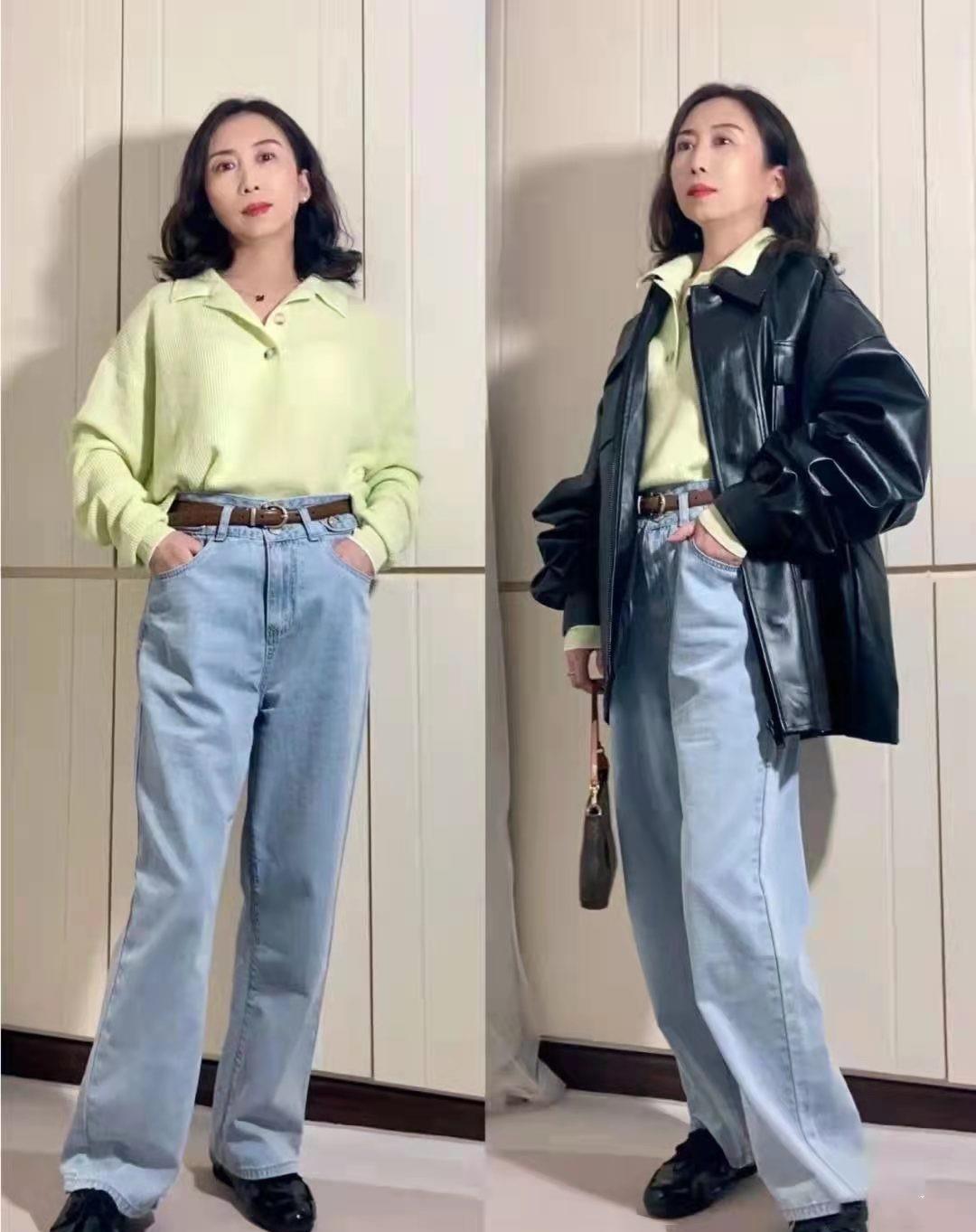 身材 年过半百却比年轻人还会穿，这位大龄博主的穿搭，高级洋气