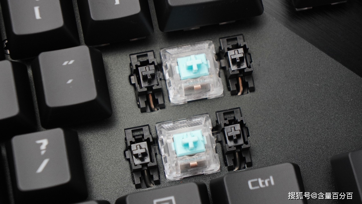 ROG NX冰川蓝轴相当于樱桃什么轴？ROG游侠NX冰川蓝键盘上手体验