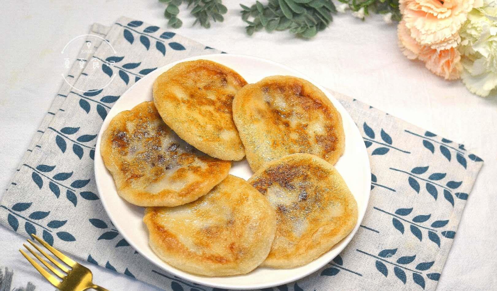 时间|春天，早餐孩子就爱吃这饼，糯米粉揉一揉就能煎，方便还营养！