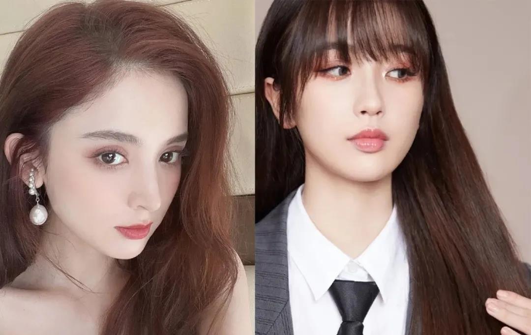 下眼睑“高仿版”四千年美女，跟鞠婧祎的妆容都如出一辙