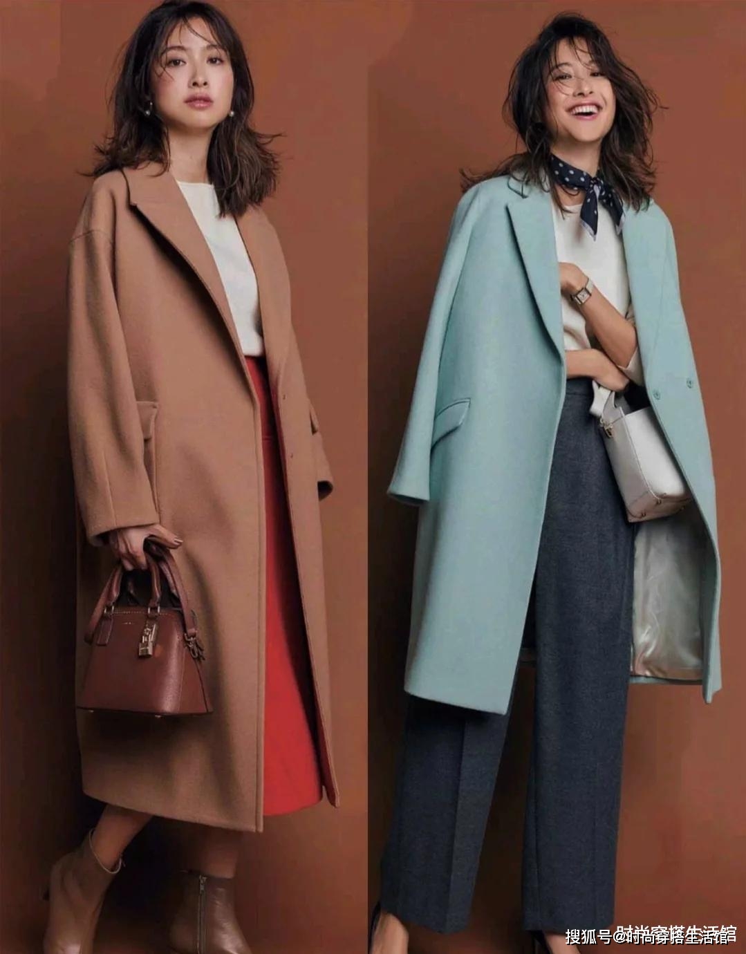 大衣 深秋了大衣怎么穿才好看？这4个搭配思路，穿出优雅与女人味