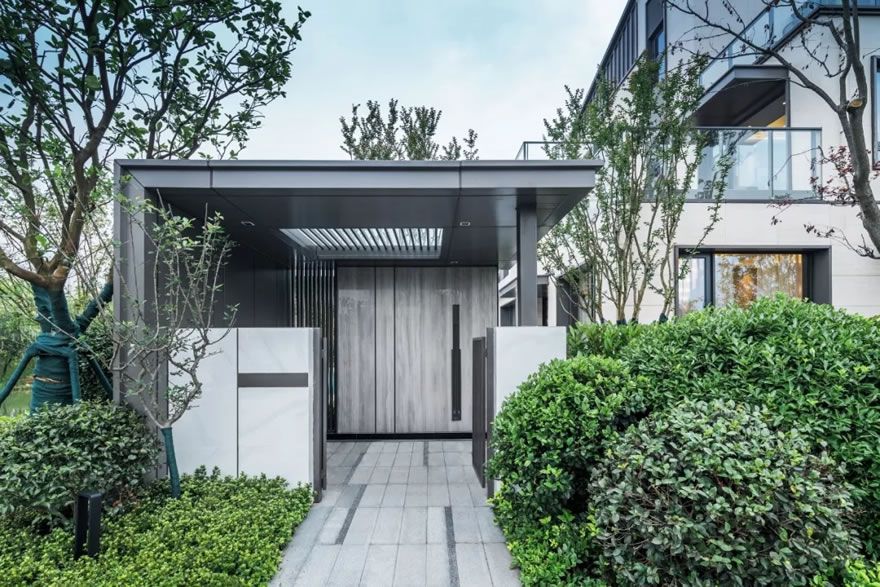 醉美中式那令人眼前一亮的庭院入口