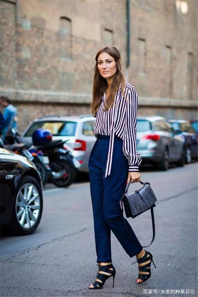 气质 腿粗又屁股大的女人，春夏多穿这种裤子，藏肉显瘦又气质