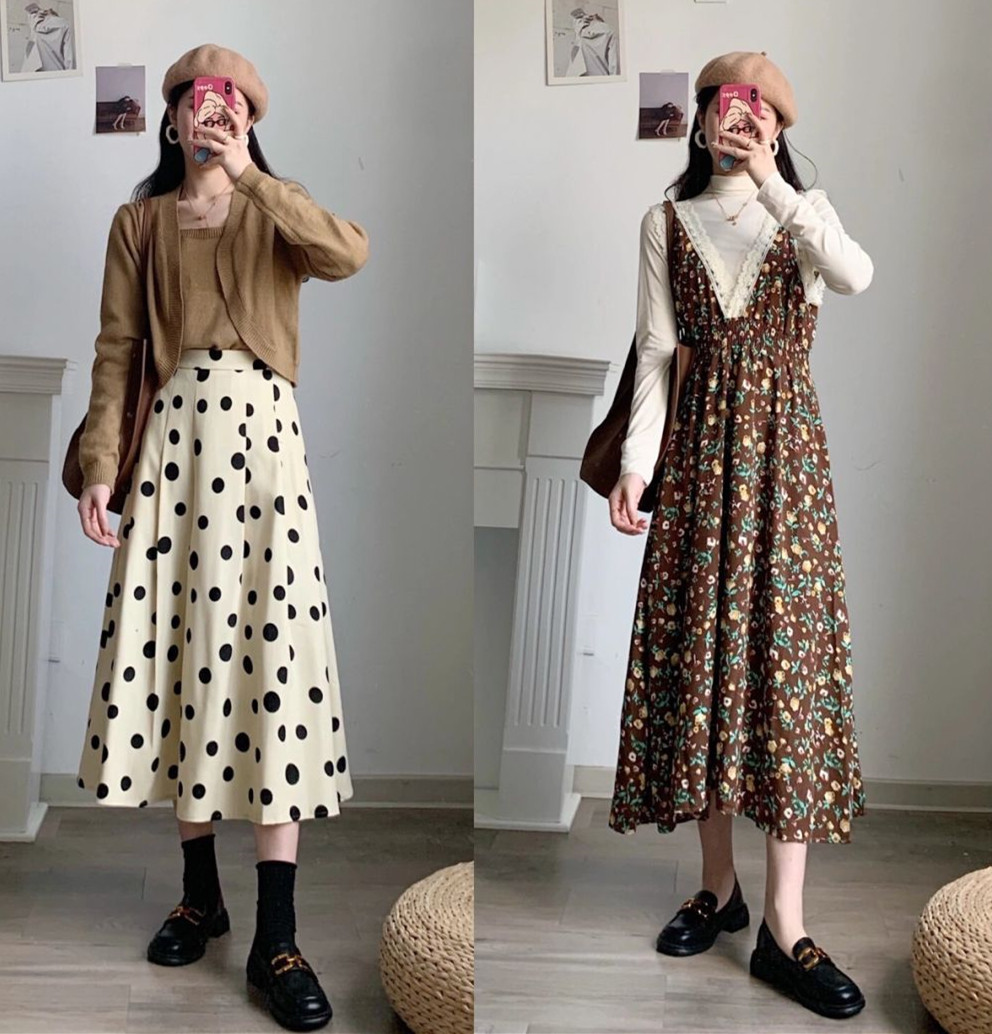 材质 秋冬穿衣太臃肿?20、30岁女性来试试“韩版”穿搭,保暖又时尚