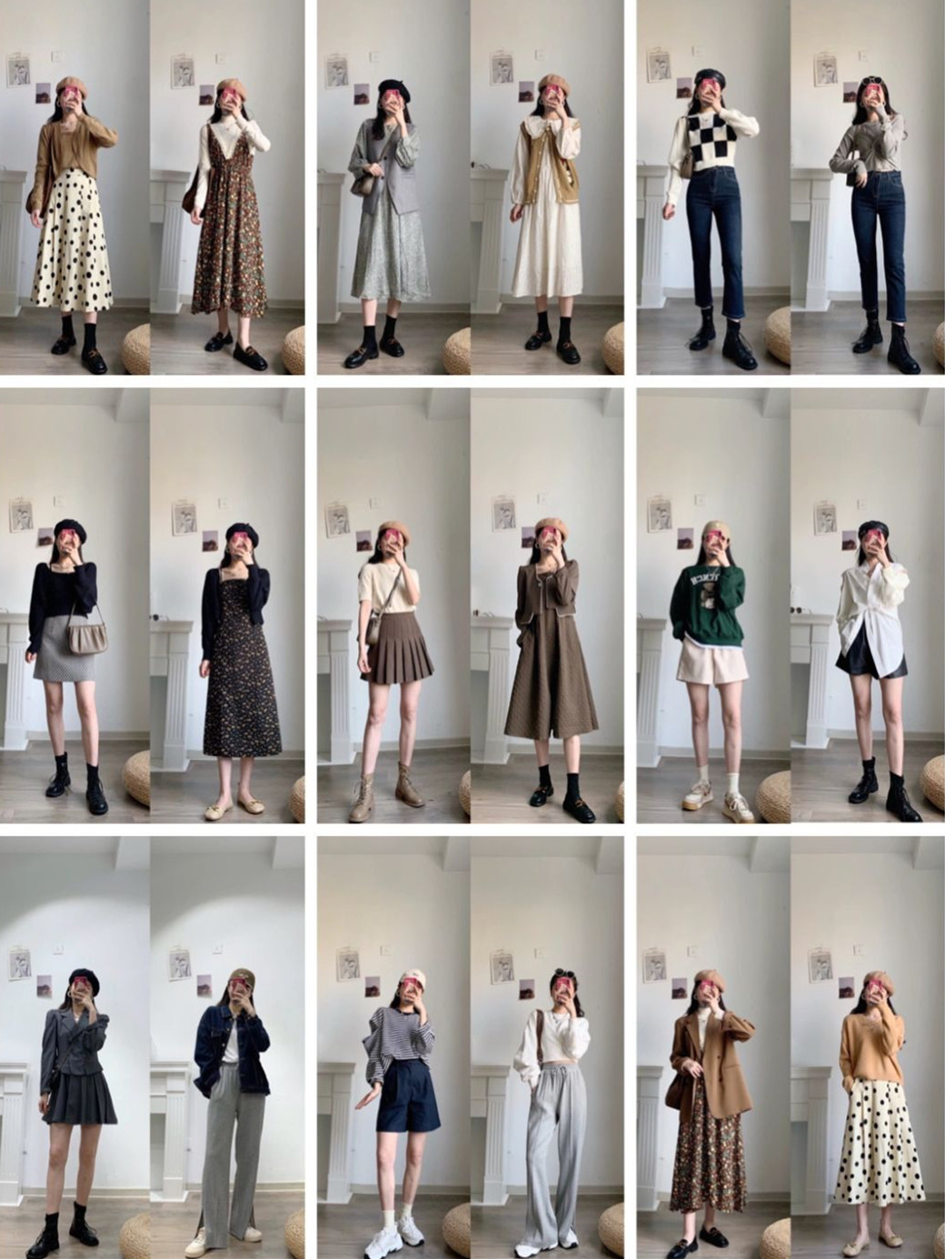 材质 秋冬穿衣太臃肿?20、30岁女性来试试“韩版”穿搭,保暖又时尚