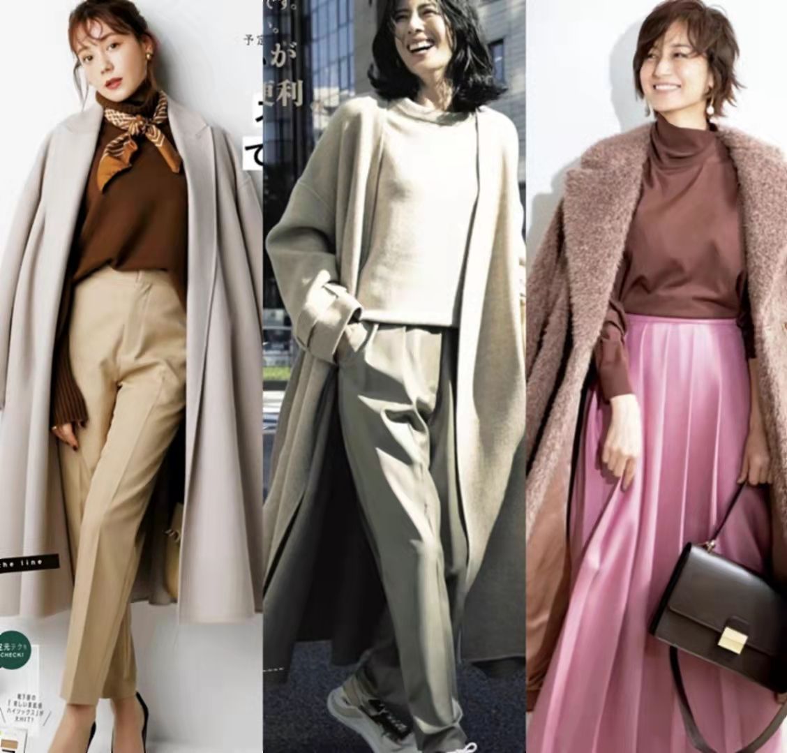 亮点 大衣+衬衫、大衣+打底衫，才是冬季最实用的搭法，体面优雅又时尚