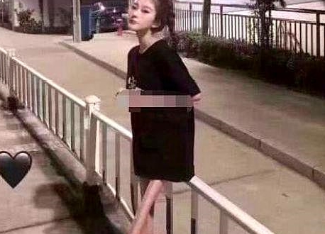 什么女子出门给腿化妆，180斤秒变“牙签腿”，网友：影子忘P了！