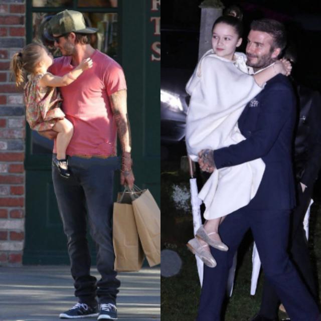 颜色 贝克汉姆女儿越长越美，穿衣时尚精致如公主，气质像妈脸像爸