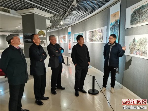 陕西省|社会各界知名人士观“传承长安画派.李荣绘画精品展”有感