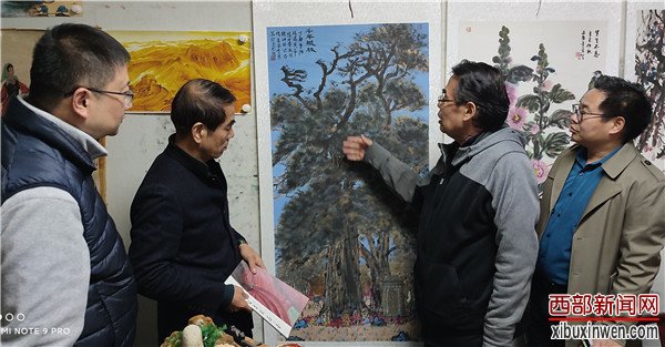 陕西省|社会各界知名人士观“传承长安画派.李荣绘画精品展”有感