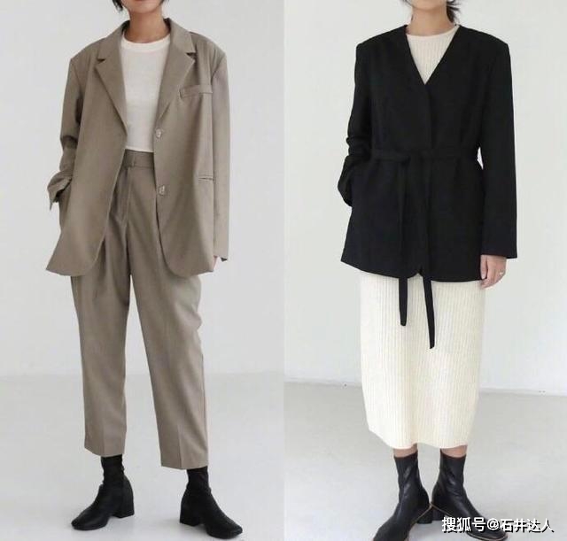 经典 日常穿搭越简单越经典！时尚度也非常高，秋季就要这样穿