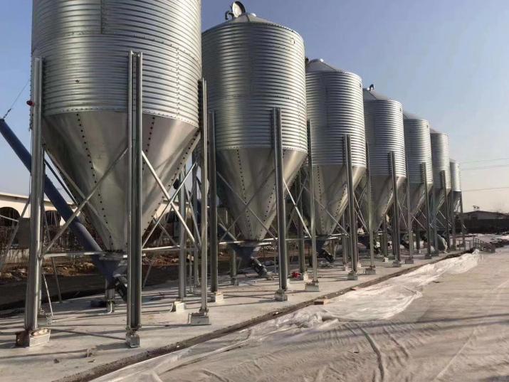 养殖料塔称重计量模块系统的标定方法