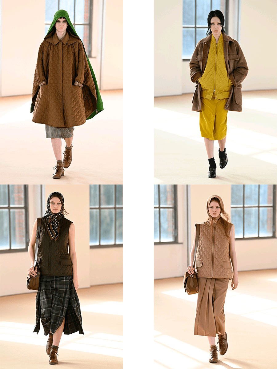 颜色 Max Mara 2021秋冬，女性的服装要优雅柔和，力量的加入，更添魅力