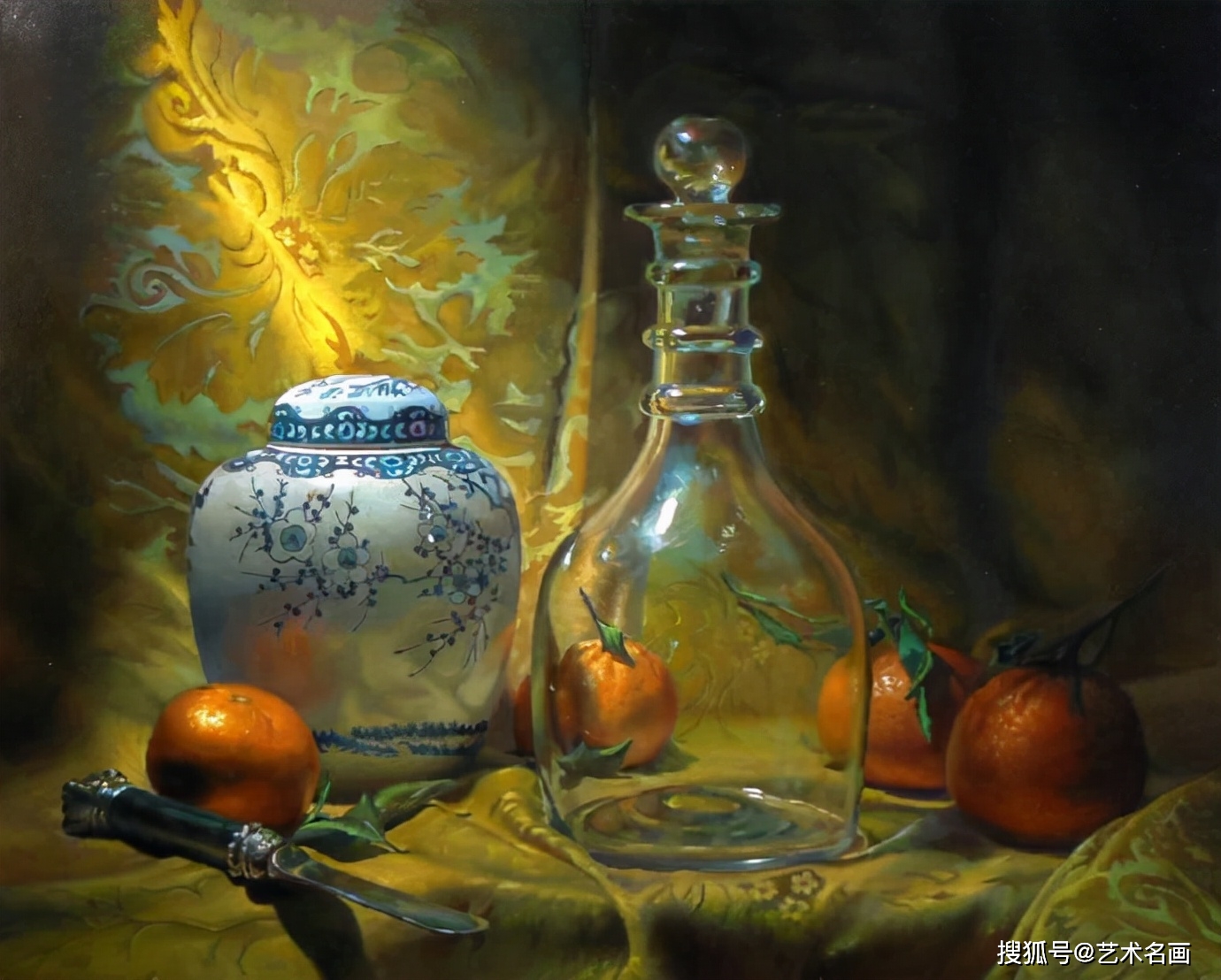 当代静物画家Jeffrey Hayes 油画作品欣赏_搜狐网