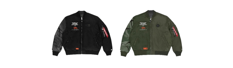 设计 AAPE× ALPHA INDUSTRIES 联名系列全新发布