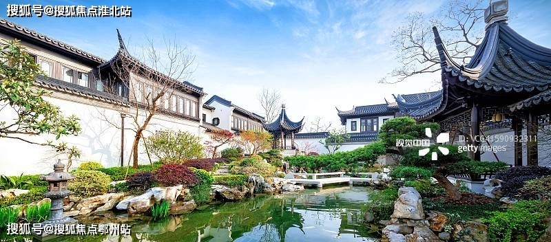 蘇州金庭復園,51棟別墅 蘇式園林風格庭院別墅,三面環水,島居生活