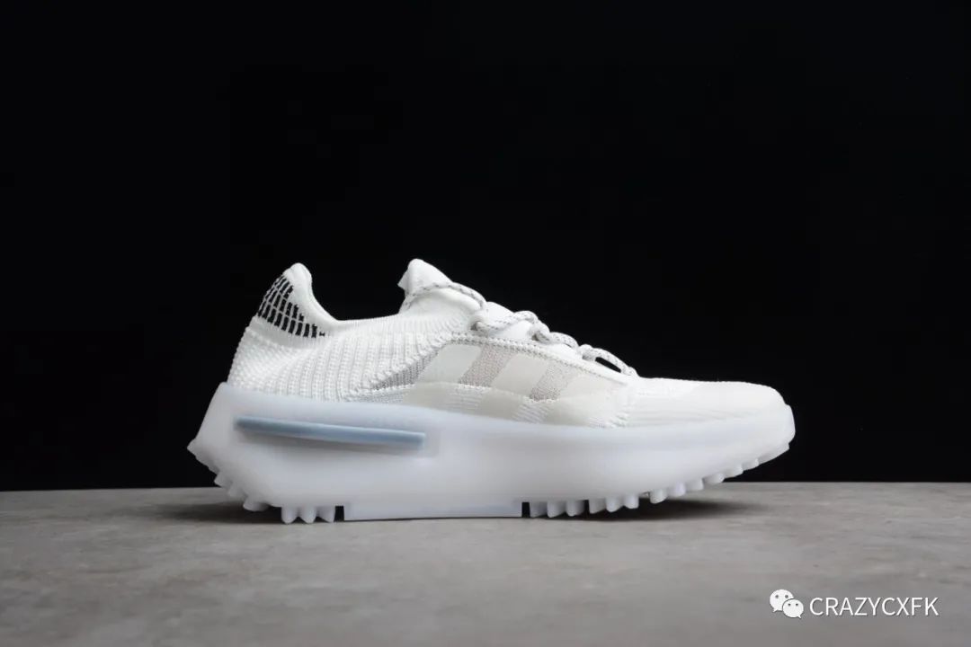 阿迪达斯 阿迪达斯 Adidas NMD Edition Cloud White S1 针织白灰蓝袜套式运动鞋