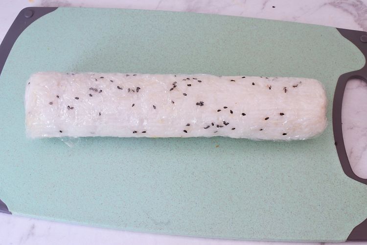 竹帘|天渐凉,做个简易饭团,饱腹抗饿,?咸?香味美,老人小孩都爱吃