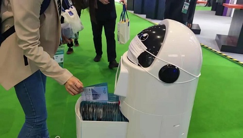 ai机器人加持,弓立医疗skypro口罩亮相进博会