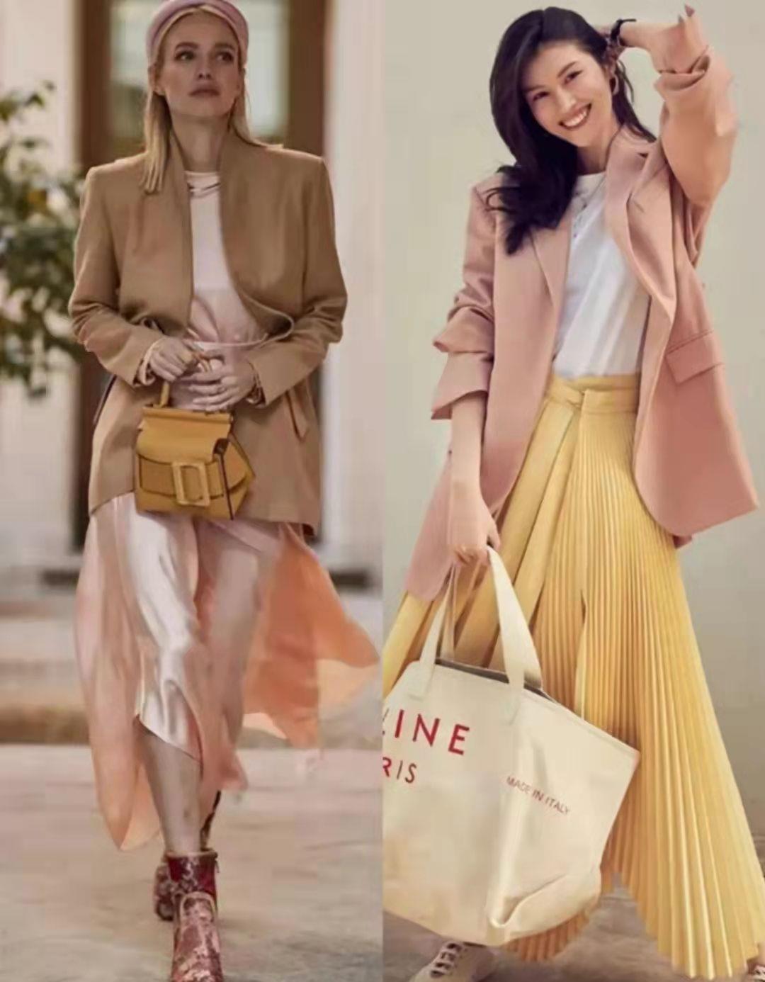 美得 秋季“西服”怎么搭时髦？这4种思路可通勤可优雅，美得落落大方