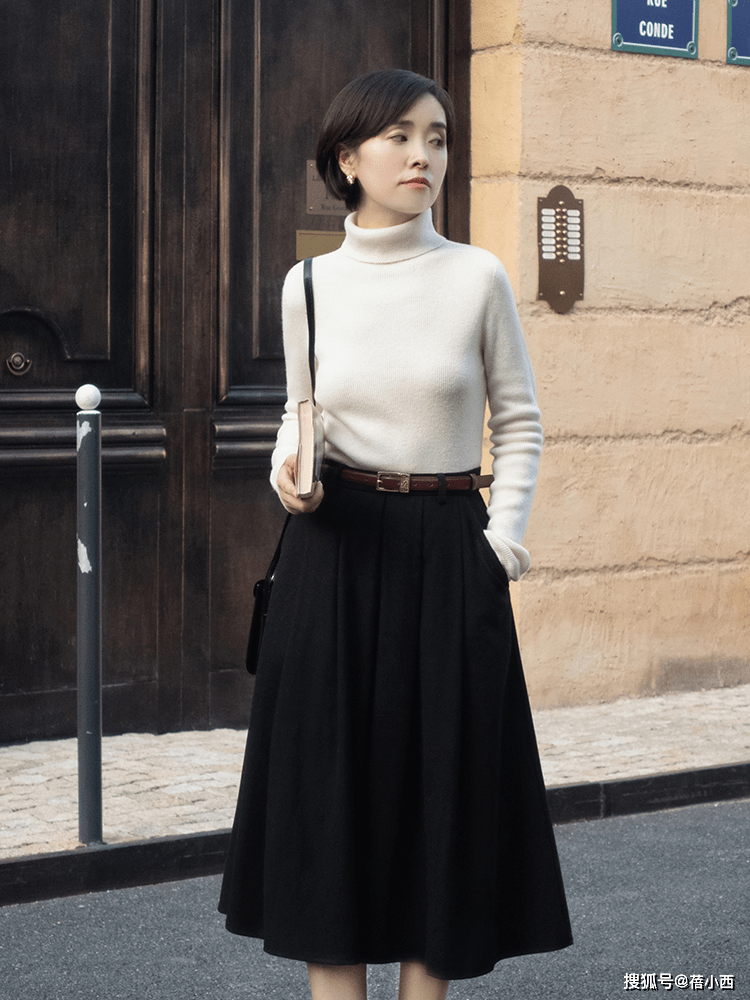 颜色 冬天建议30+女性多穿“半身裙”，选这4款就够了，搭配起来很优雅